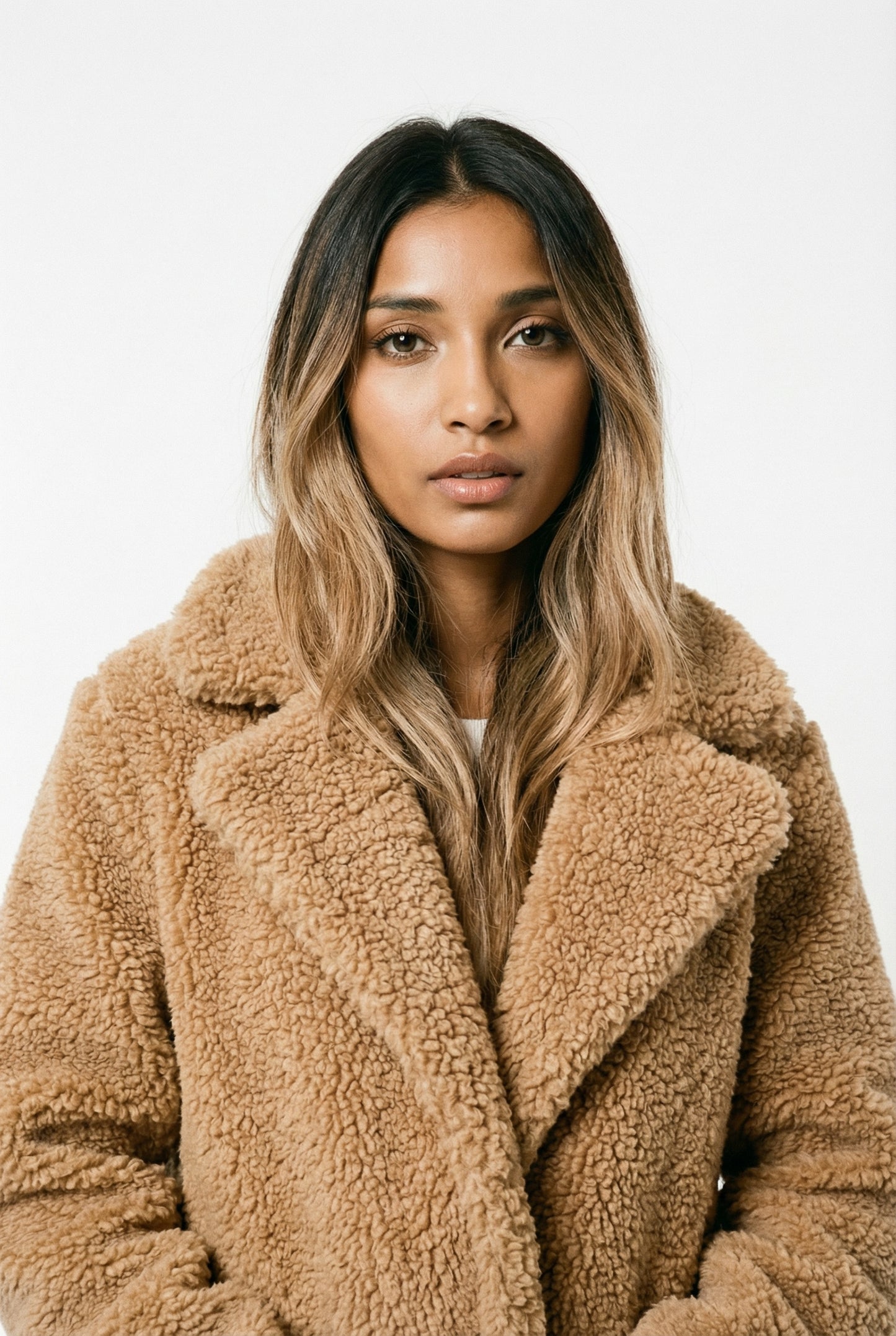 Rachel Teddy Long Coat