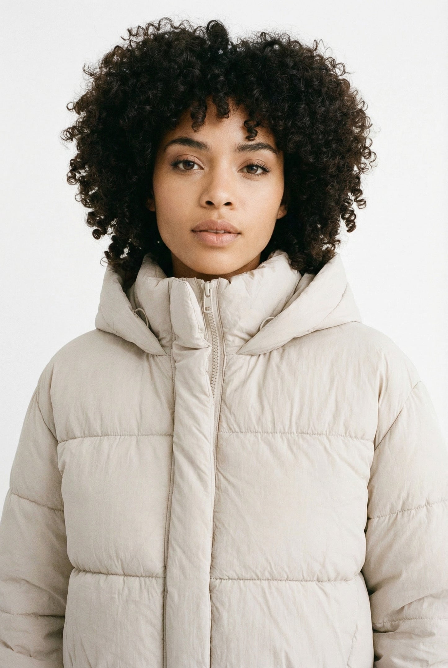 Noëlle Laurent Compact Puffer Hooded Jacket
