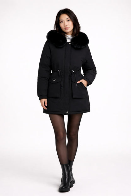 Thompson Luxe Winter Hooded Puffer Coat