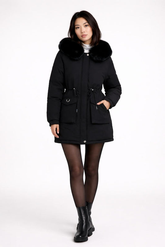 Thompson Luxe Winter Hooded Puffer Coat