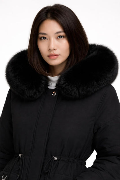 Thompson Luxe Winter Hooded Puffer Coat