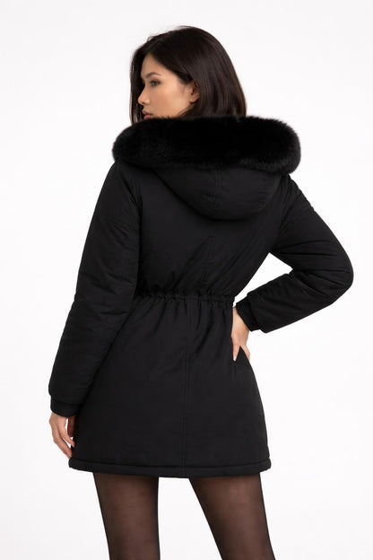 Thompson Luxe Winter Hooded Puffer Coat