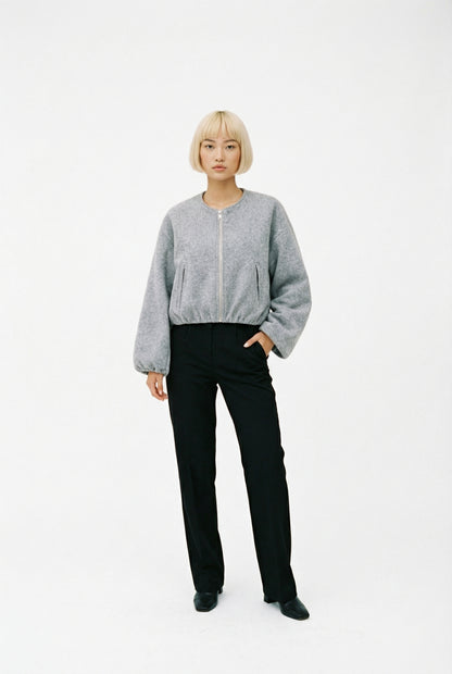 Mila Cropped Zip Jacket
