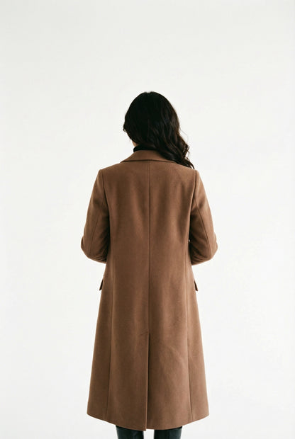 Elysa Prestige Dames Herfst Winter Mantel | Tijdloze Elegantie en Warmte
