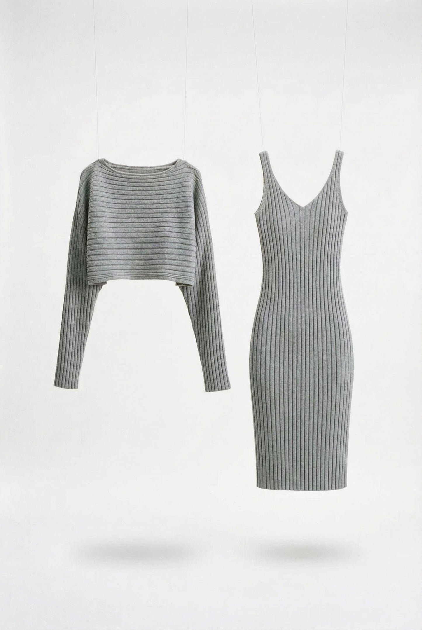 Sara Signature Stripe Duo Set – Soft Sculpt Dames