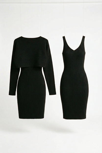 Sara Signature Stripe Duo Set – Soft Sculpt Dames