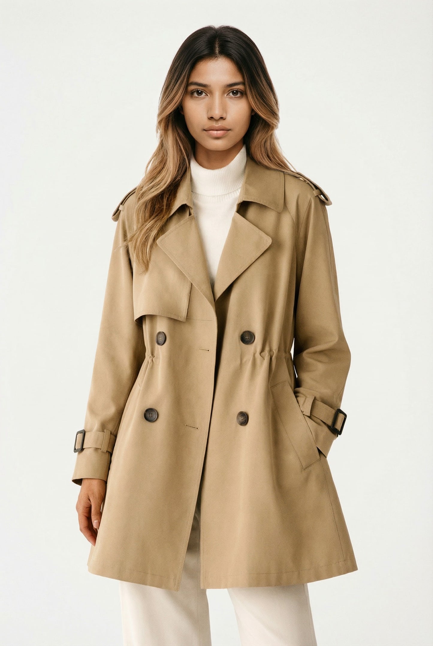 Samira El-Amari | Tijdloze Classic Trenchcoat