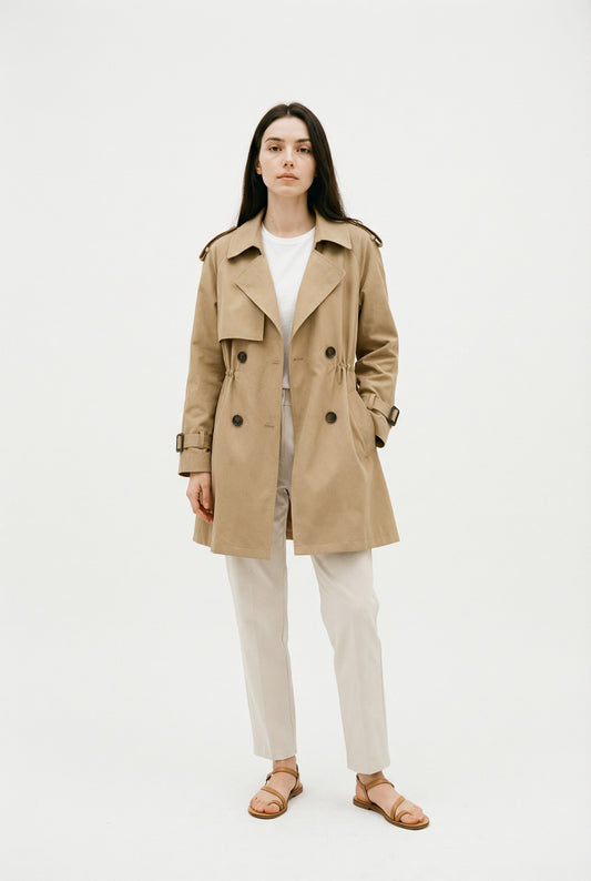 Samira El-Amari | Tijdloze Classic Trenchcoat