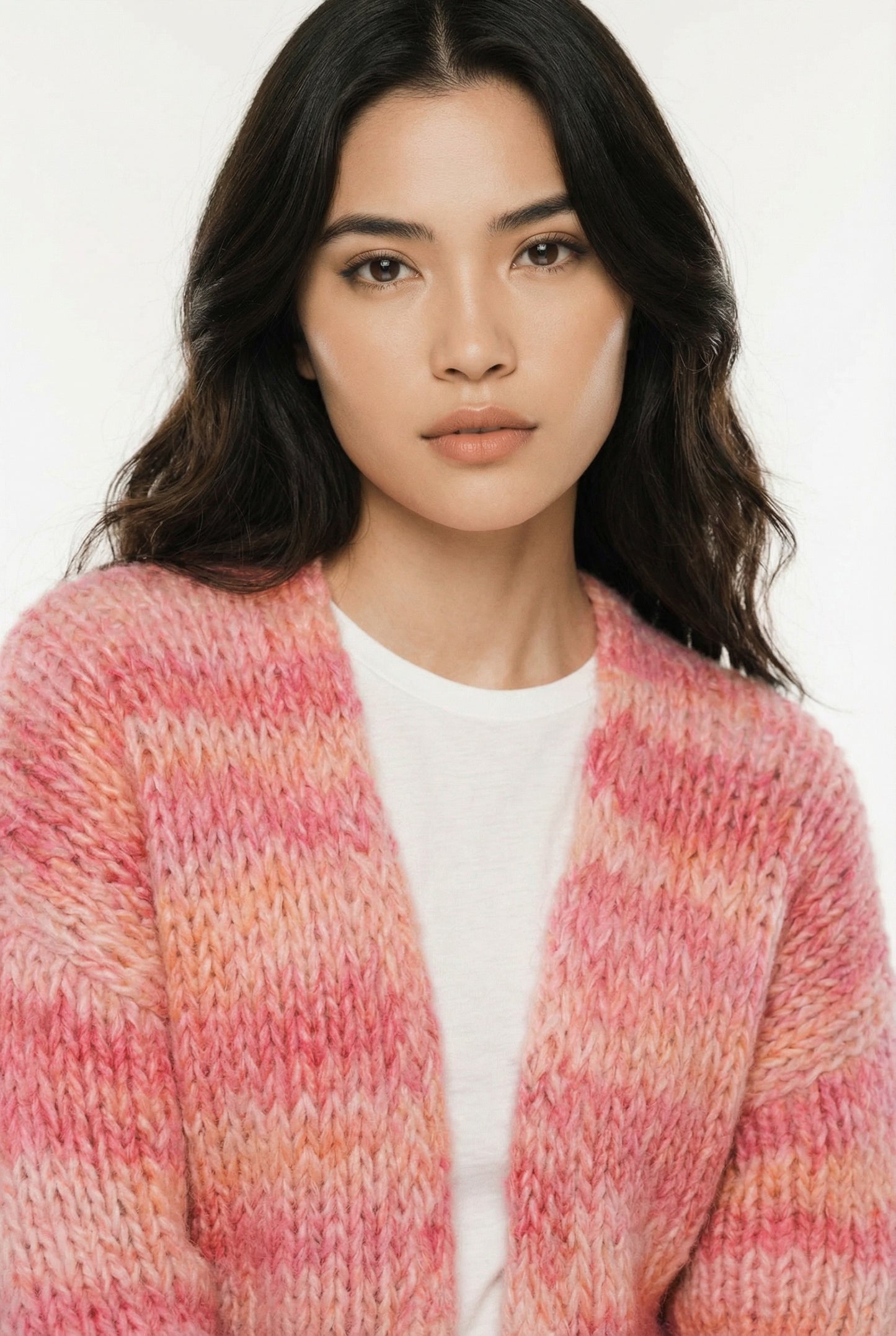 Samantha Handgemaakte Gebreide Dames Cardigan