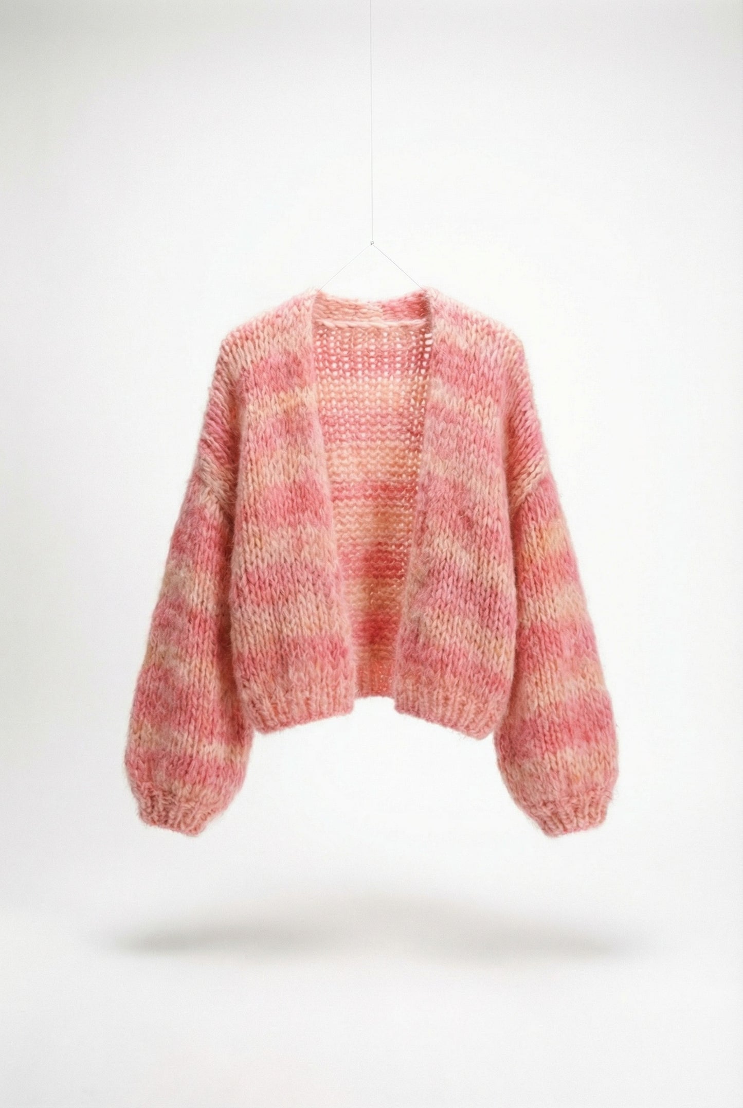 Samantha Handgemaakte Gebreide Dames Cardigan