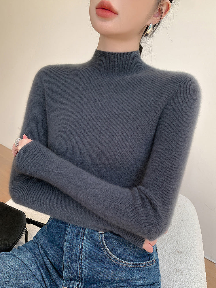 Premium Luxe Fijngebreide Col Sweater